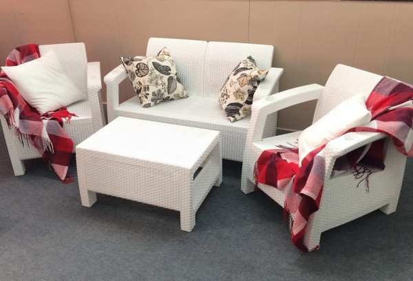Комплект Yalta Terrace Set белый купить в Набережных Челнах