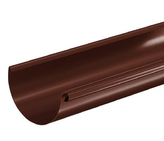 Водосток Aquasistem, система 150/100 - Водосточный желоб 3.00м RAL 8017 Коричневый купить в Набережных Челнах