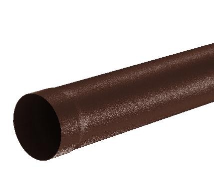 Водосток Aquasistem, Система 150/100 - Труба водосточная 3.00м RAL 8017 Коричневый matt купить в Набережных Челнах