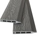 Заборная панель шип-паз EasyDecking Wood-Х 146х20 Серый купить в Набережных Челнах