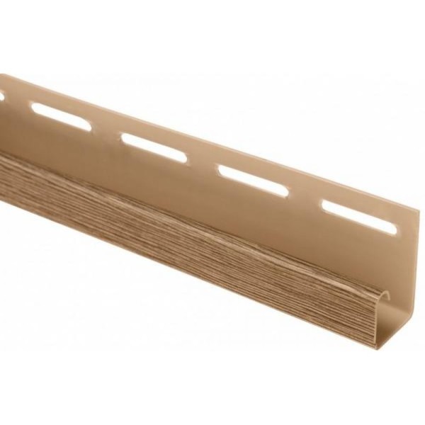 J-профиль Люкс Крашенный, К-15, ВН, Орех купить в Набережных Челнах J-профиль Люкс Крашенный, К-15, ВН, Орех купить в Набережных Челнах