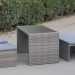 Диван-Трансформер AFINA плетеный из иск. ротанга S330G-W78 Grey купить в Набережных Челнах