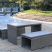 Диван-Трансформер AFINA плетеный из иск. ротанга S330G-W78 Grey купить в Набережных Челнах