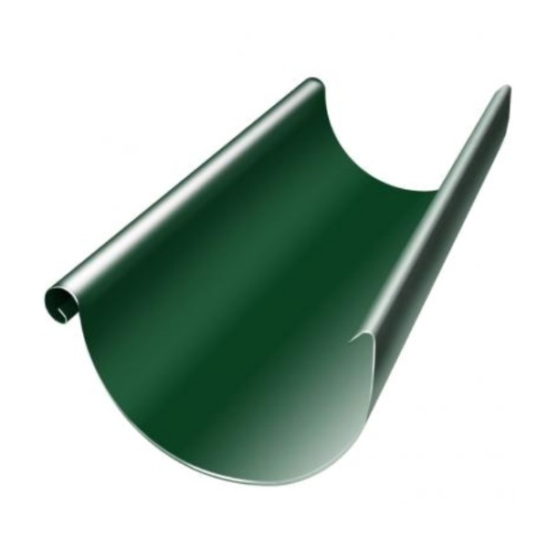 Водосток Grand Line 125x90 – Желоб 3м RAL 6005 купить в Набережных Челнах