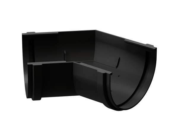 Угол желоба универсал 135˚ Docke Premium ПВХ - Карбон купить в Набережных Челнах