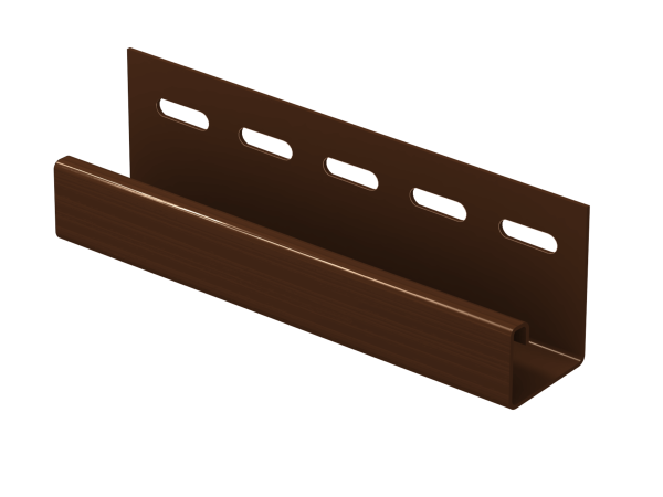 J-планка Ю-пласт Классика коричневая купить в Набережных Челнах