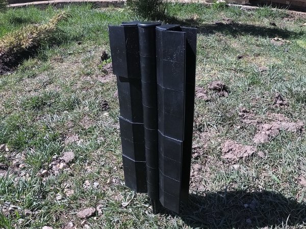 Угловой элемент поворотный, пластиковый от 60° до 300° для доски 300х30 мм из ДПК чёрный Holzhof купить в Набережных Челнах