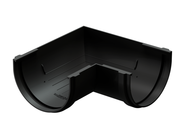 Угол желоба универсал 90˚ Docke Premium ПВХ - Карбон купить в Набережных Челнах