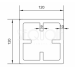 Столб SEQUOIA Evolution 3D WOOD GRAY купить в Набережных Челнах