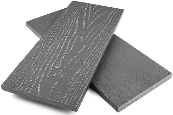 Заборная доска ДПК полнотелая NanoWood Серый купить в Набережных Челнах