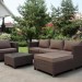 Комплект мебели AFINA плетеной из иск. ротанга YR821A Brown/Beige купить в Набережных Челнах