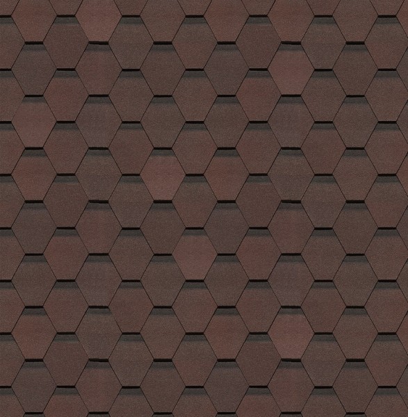 Гибкая черепица Docke, коллекция Шеффилд – Зрелый каштан купить в Набережных Челнах