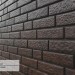Фасадная панель Ю-Пласт Стоун Хаус Кирпич Коричневый купить в Набережных Челнах