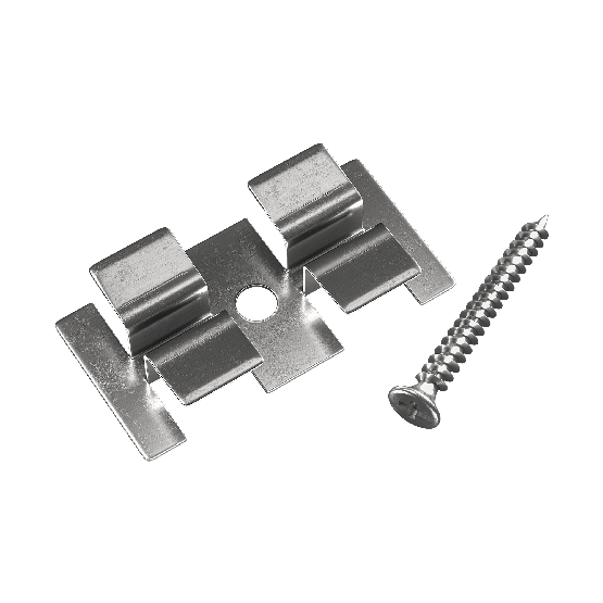 Клипса с саморезом, Grinder шовный монтаж 5 mm купить в Набережных Челнах