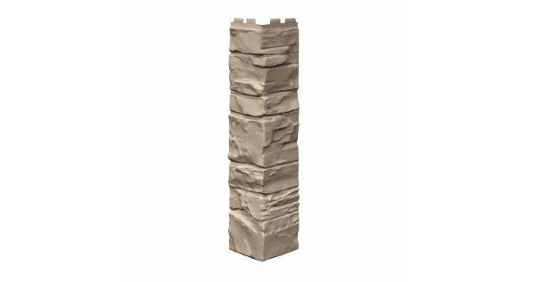 Угол наружный VOX Solid Stone Lazio камень светлая глина купить в Набережных Челнах