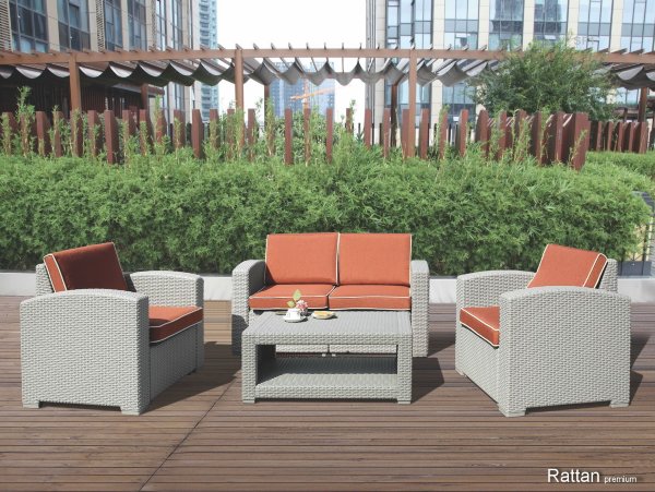 Уличные диваны и кресла коллекции Rattan Premium 4 купить в Набережных Челнах