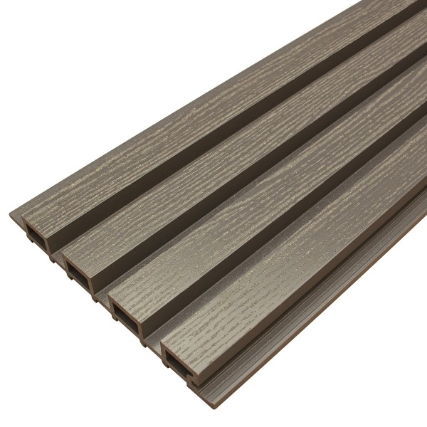 Фасадная доска из ДПК Faynag Wood Рейка Графит купить в Набережных Челнах