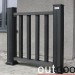 Ограждение из ДПК Outdoor Классик 3D STORM чёрный купить в Набережных Челнах