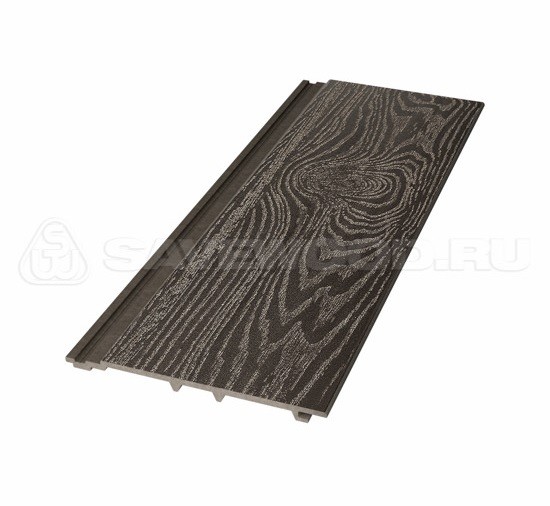 Сайдинг из дпк savewood sw-cedrus тангенциальный распил темно-коричневый купить в Набережных Челнах