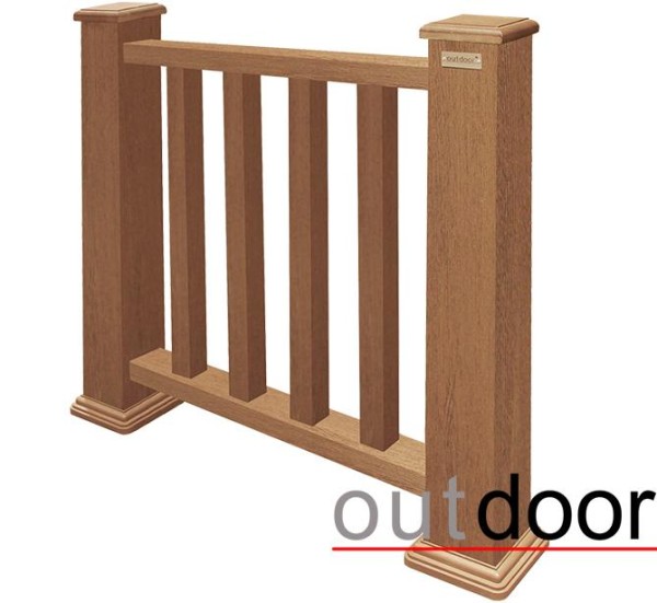 Ограждение из ДПК Outdoor Классик 3D STORM дуб купить в Набережных Челнах