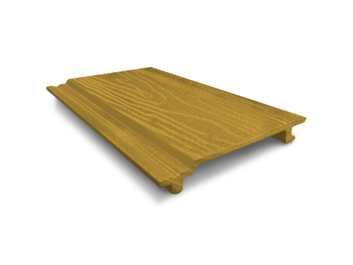 Фасадная панель  из ДПК ECODECKING Желтый купить в Набережных Челнах
