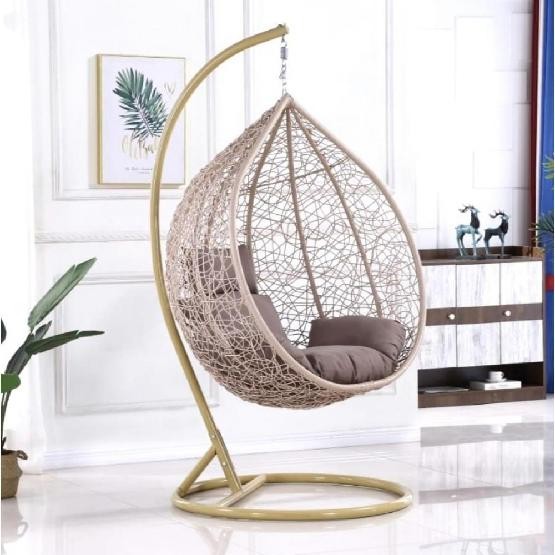 Кресло Подвесное из искусственного ротанга AFM-169A-XLB Beige купить в Набережных Челнах