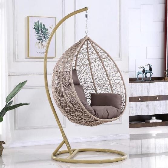 Кресло Подвесное из искусственного ротанга AFM-169A-LB Beige купить в Набережных Челнах