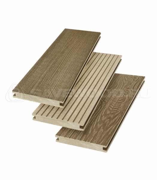 Террасная доска SW Fraxinus (R) полнотелая «SaveWood» Тик купить в Набережных Челнах