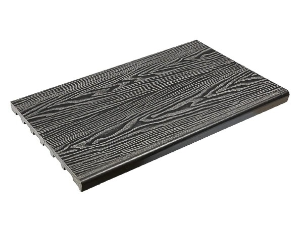 Ступень полнотелая из ДПК Deckart Step 3D Графит купить в Набережных Челнах
