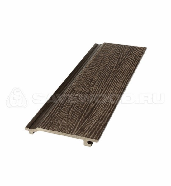 Сайдинг из дпк savewood sw-sorbus радиальный распил темно-коричневый купить в Набережных Челнах