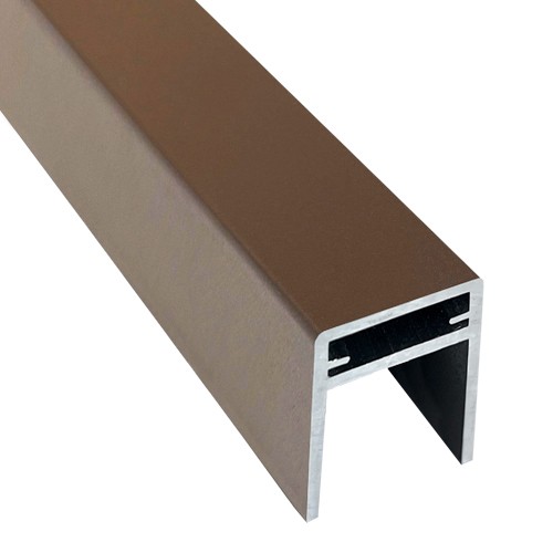 П-профиль Алюминиевый EasyDecking 35x25 Венге купить в Набережных Челнах