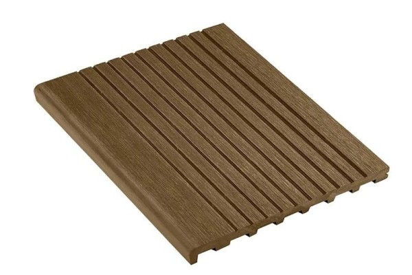 Ступень полнотелая из ДПК Deckart Step Орех купить в Набережных Челнах