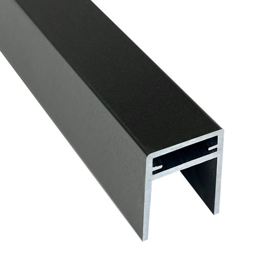 П-профиль Алюминиевый EasyDecking 35x25 Черное дерево купить в Набережных Челнах