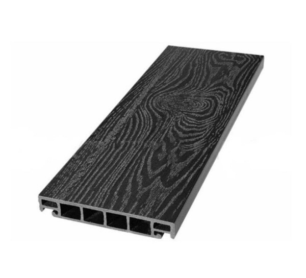 Террасная доска из ДПК SW Salix (T) 2D чёрный купить в Набережных Челнах
