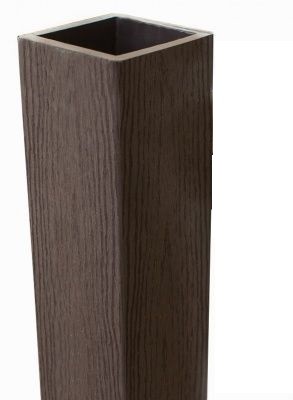 Столб опорный Woodvex Co-Extrusion Венге купить в Набережных Челнах Столб опорный Woodvex Co-Extrusion Венге купить в Набережных Челнах
