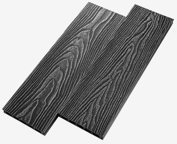 Террасная доска из ДПК RusDecking Unodeck Vintage - Графит купить в Набережных Челнах