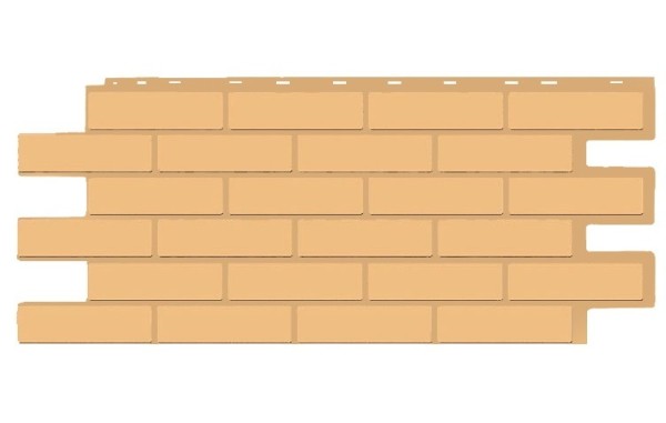 Фасадная панель T-Siding Кирпич Модерн Эко Крем купить в Набережных Челнах