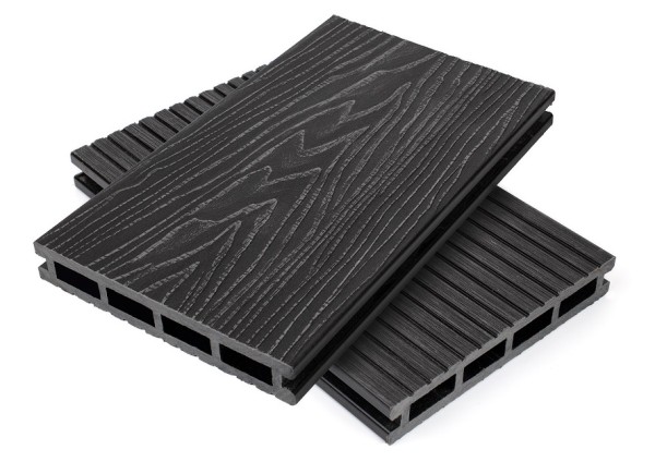 Террасная доская ДПК NanoWood Nature 3D пустотелая Графит купить в Набережных Челнах