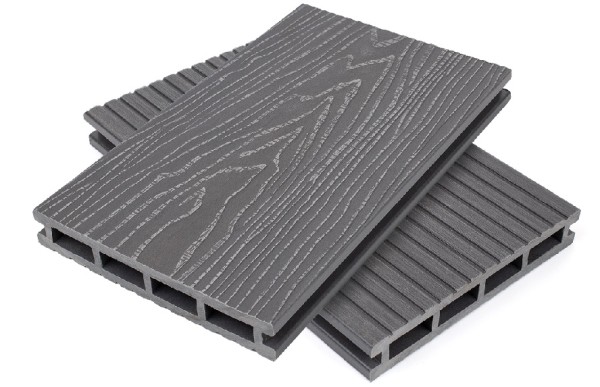 Террасная доская ДПК NanoWood Nature 3D пустотелая Серый купить в Набережных Челнах