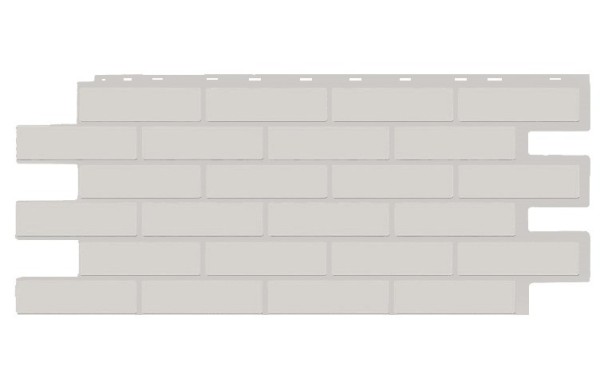 Фасадная панель T-Siding Кирпич Модерн Эко Уайт купить в Набережных Челнах
