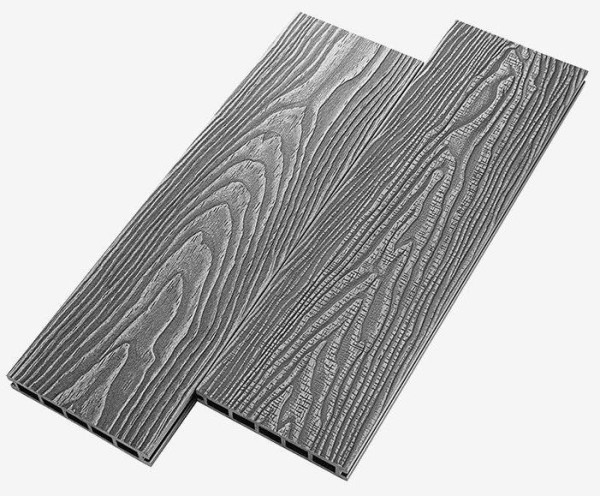Террасная доска из ДПК RusDecking Unodeck Vintage - Серый купить в Набережных Челнах