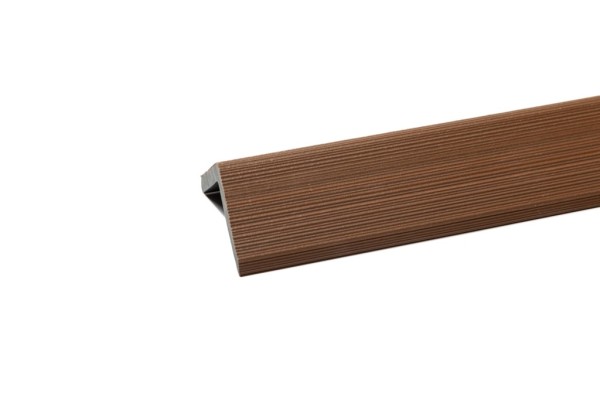 Уголок торцевой Ecodecking Скай коэкструзия 45х45х3000 Тик купить в Набережных Челнах Уголок торцевой Ecodecking Скай коэкструзия 45х45х3000 Тик купить в Набережных Челнах