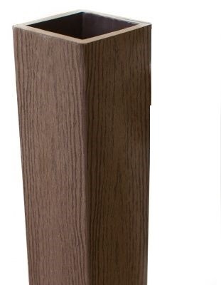 Столб опорный Woodvex Co-Extrusion Темно - Коричневый купить в Набережных Челнах Столб опорный Woodvex Co-Extrusion Темно - Коричневый купить в Набережных Челнах